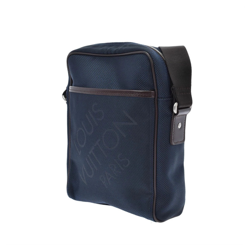 Louis Vuitton Shoulder Bag Citadin NM Ocean Geant Canvas Damier Blue